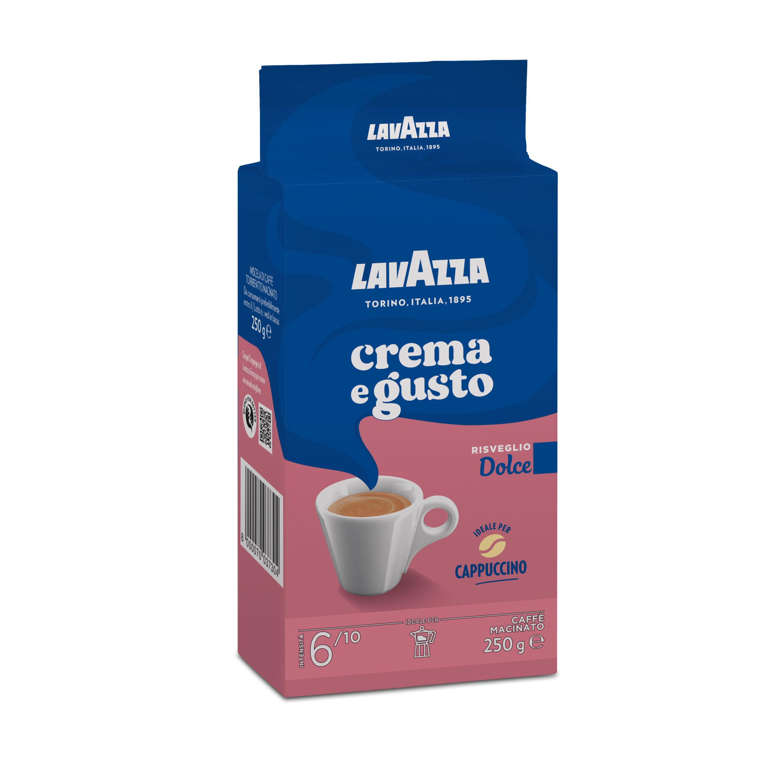 Crema e Gusto Dolce pržena mljevena kava 250 g
