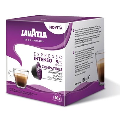 Pakiranje Lavazza Espresso Intenso kave u kapsulama za Dolce Gusto aparate